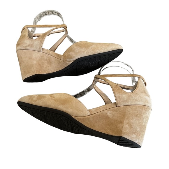 Cole Haan Women’s Wedge Sandals Tan Size 8 Preowned Excellent Condition - Picture 7 of 12